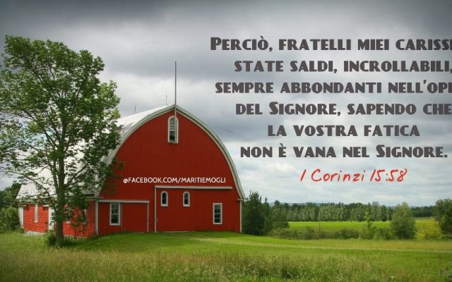 Esercitare la fede nel nostro Salvatore Gesù Cristo
